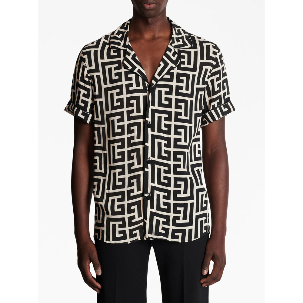 Balmain Shirts - Black, Neutral | 8fb76646cbf8f70ca90f94714a5100003bd15ed4