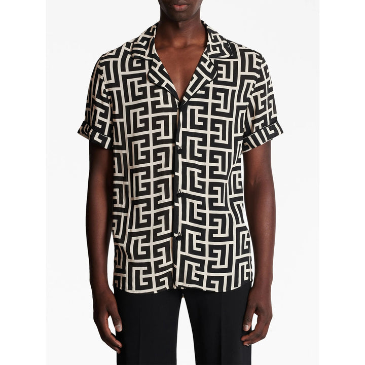 Balmain Shirts - Black, Neutral | 8fb76646cbf8f70ca90f94714a5100003bd15ed4