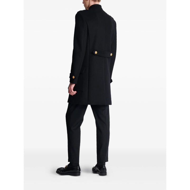 Balmain Coats - Black | 78a853482ed8249174bf14238a94f8a4f32e1ab9