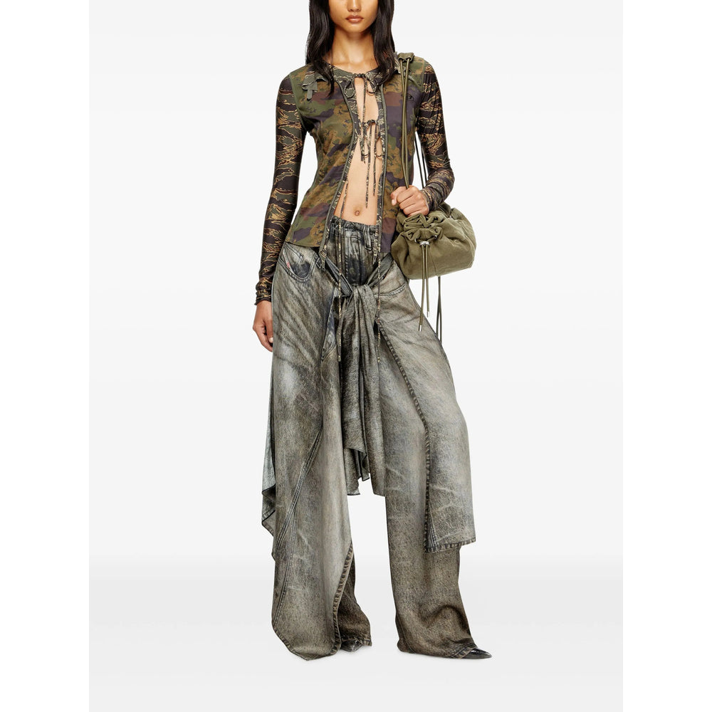 Diesel Tops - Green, Brown | 7490cf06ad202f2212d50e3cabbf0ae412e88a33