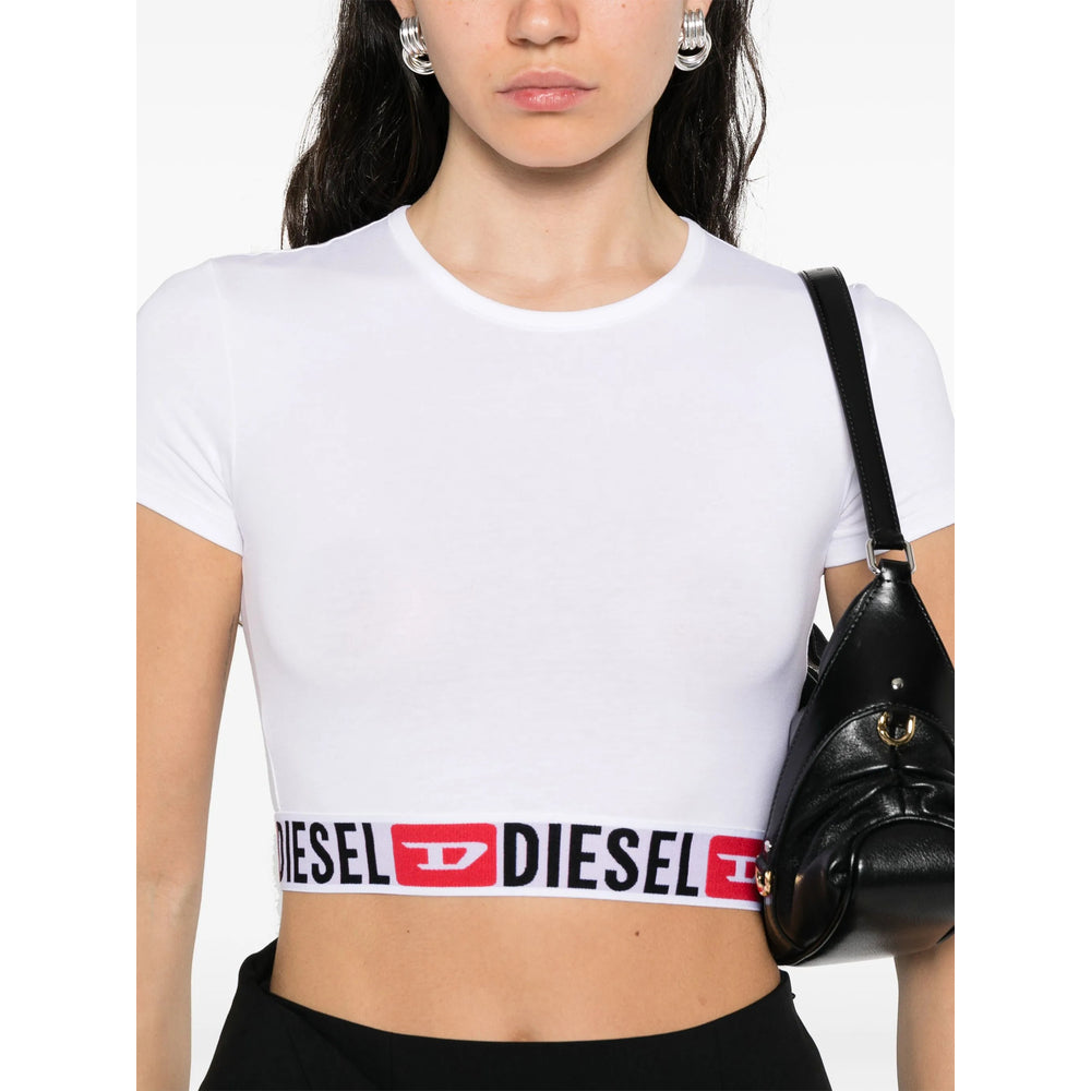 Diesel T Shirts - White | d7912b8e00be6ed8f2fcecb4dc21e6afa31f57a6