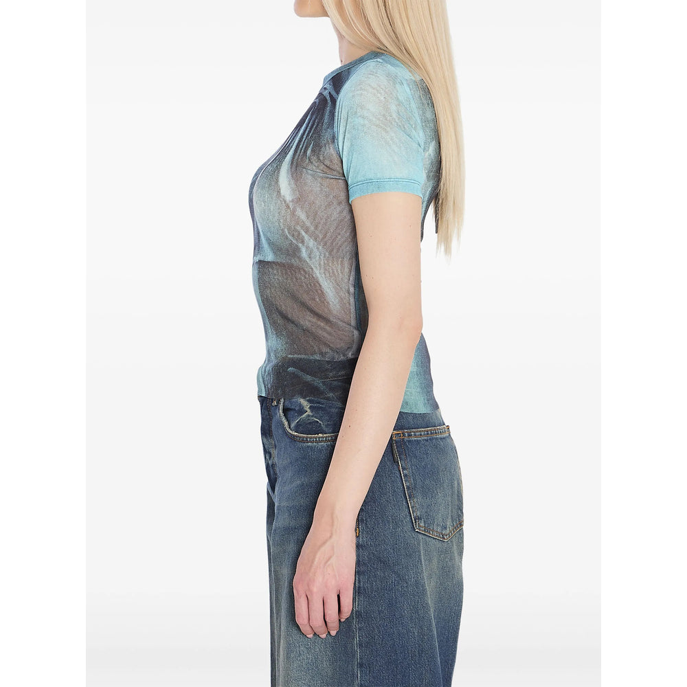 Jean Paul Gaultier Tops - Blue, Gray | 41011f1aa4c703bdf757364cad67514f411ae27c