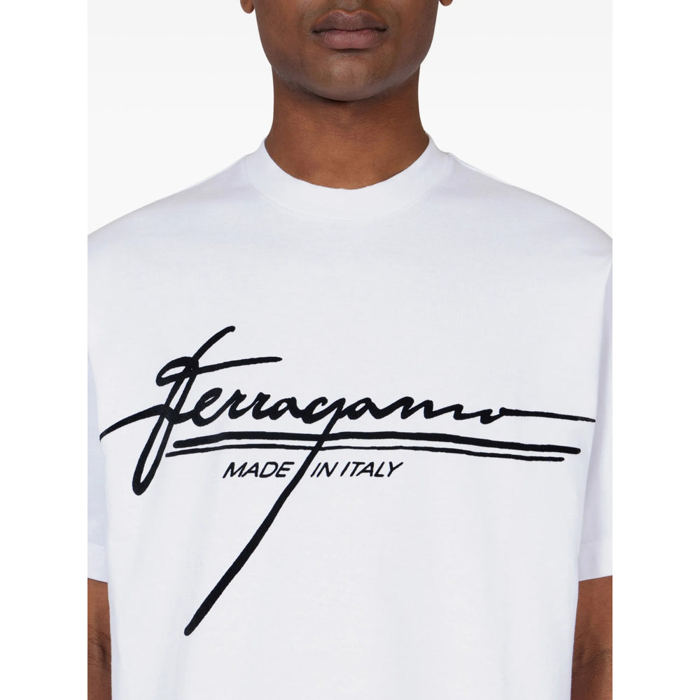 Ferragamo T Shirts - White | 31b1921bedb5f2b9678d4edaa1add79c4be8984b
