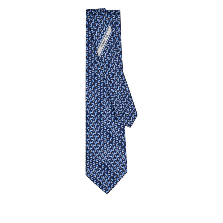 Ferragamo Ties - Blue | bbf9fa2759b15e7865f137aef6476a9075e8781b