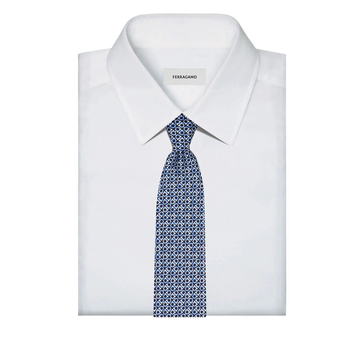 Ferragamo Ties - Blue | 936f02144a96e54d8313bed23f9d23006a4fd7bc