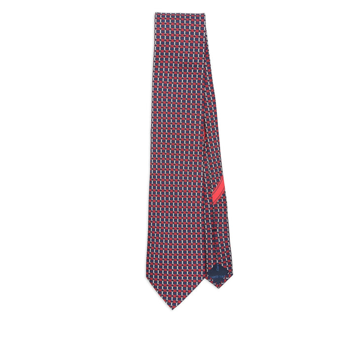 Ferragamo Ties - Blue, Red | 830d686db7815ddc9e91a760ff2c2bac180d9e5d