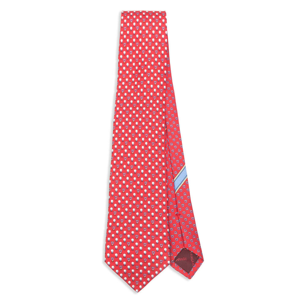 Ferragamo Ties - Red, Blue | a2d05272b3e59b0617f758231983b5aa825086f7