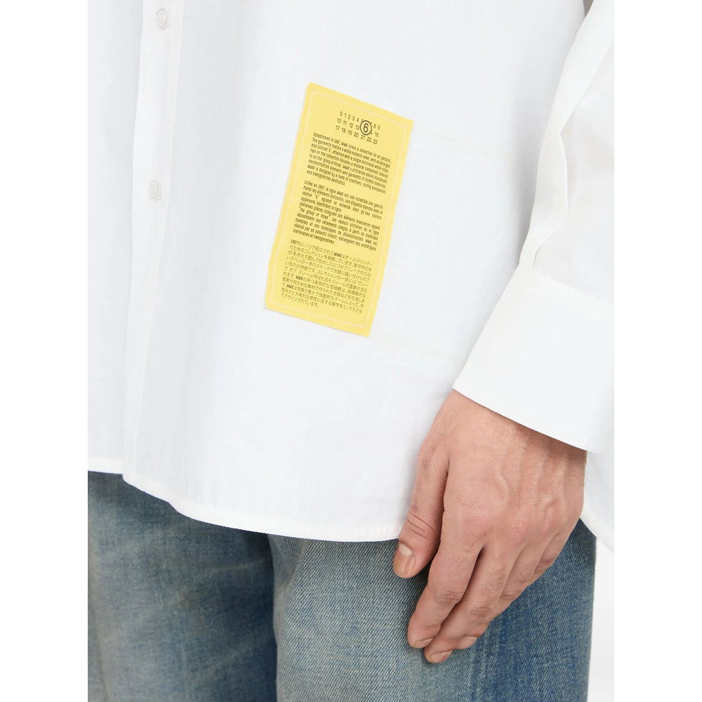 Mm6 Maison Margiela Shirts - White | 2a8f0bc3b89ed5a467e8f032d0806653e8f75842