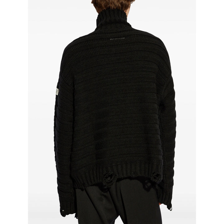 Mm6 Maison Margiela Sweaters - Black | ade7497f275fc1589100f27409616dc00b635df5