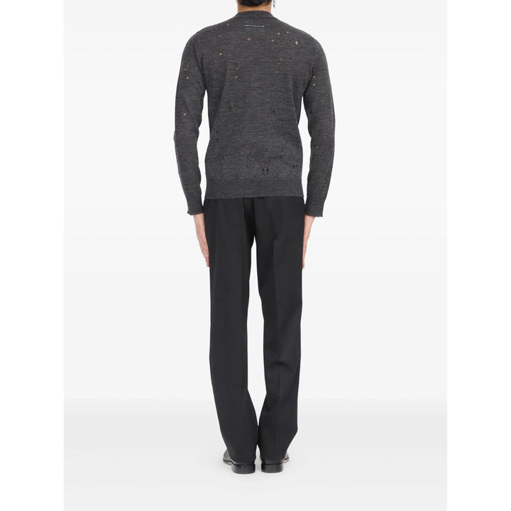 Mm6 Maison Margiela Sweaters - Gray | 86aef53429f66dee377c9486561ab1e10f4d312d