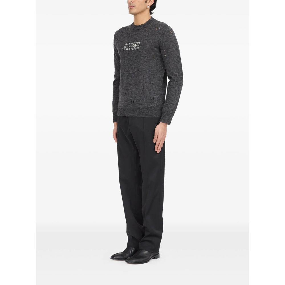 Mm6 Maison Margiela Sweaters - Gray | dfc54b1f9e5f3a1904670fa0244a1e02ea0171ba