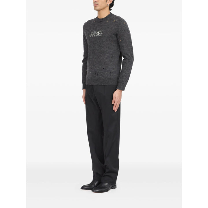 Mm6 Maison Margiela Sweaters - Gray | dfc54b1f9e5f3a1904670fa0244a1e02ea0171ba