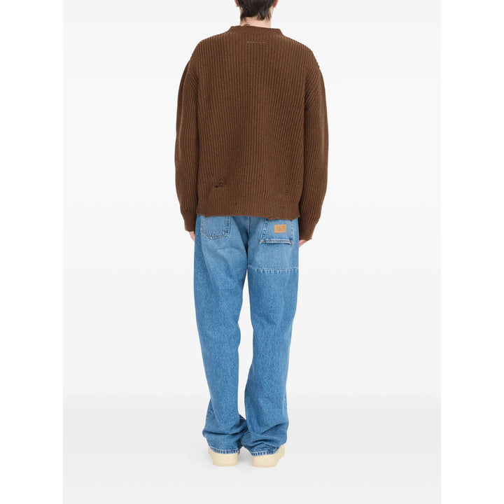 Mm6 Maison Margiela Sweaters - Brown | bac47abb12d71ca80e2fcd128e83296f2e3c365d