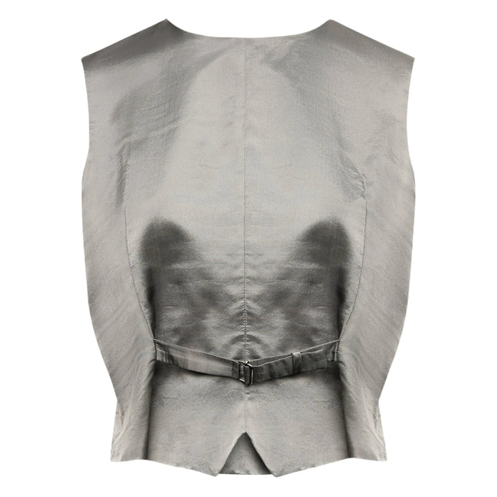 Mm6 Maison Margiela Waistcoats - Gray | d07749dc79929d25904b7baa21cd42b8001d1cc9