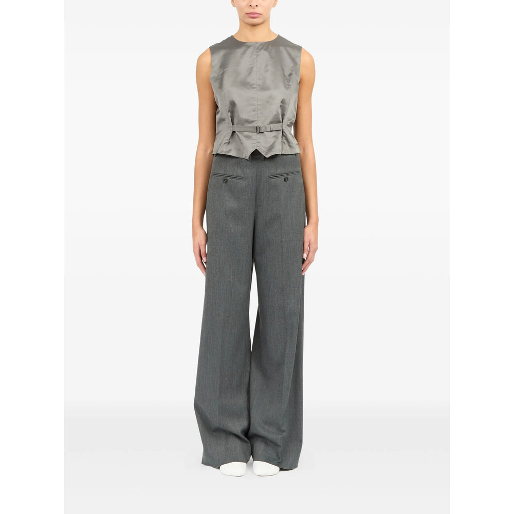 Mm6 Maison Margiela Waistcoats - Gray | ba6da330598344bffbfe315fb825a2651f7d8c99