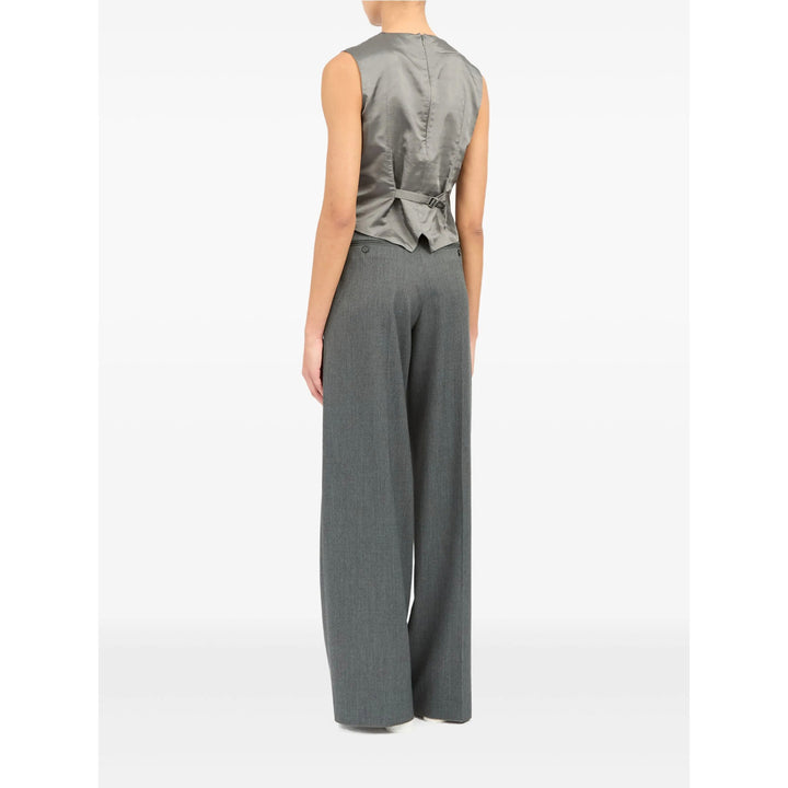 Mm6 Maison Margiela Waistcoats - Gray | 55b682ffcdeb21be727946848bcebef91d8975df