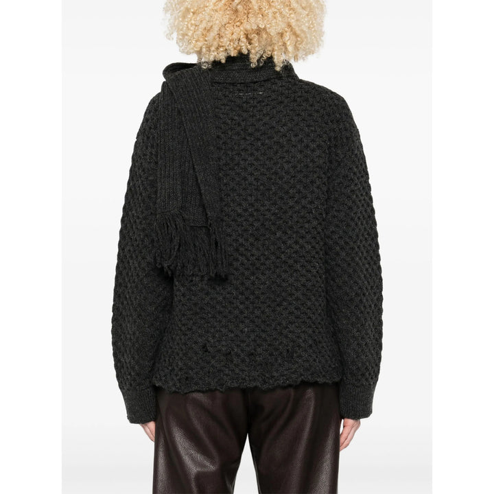 Mm6 Maison Margiela Sweaters - Gray | 12e724d0c1b5254b1171dac9a5ef27b206fef434