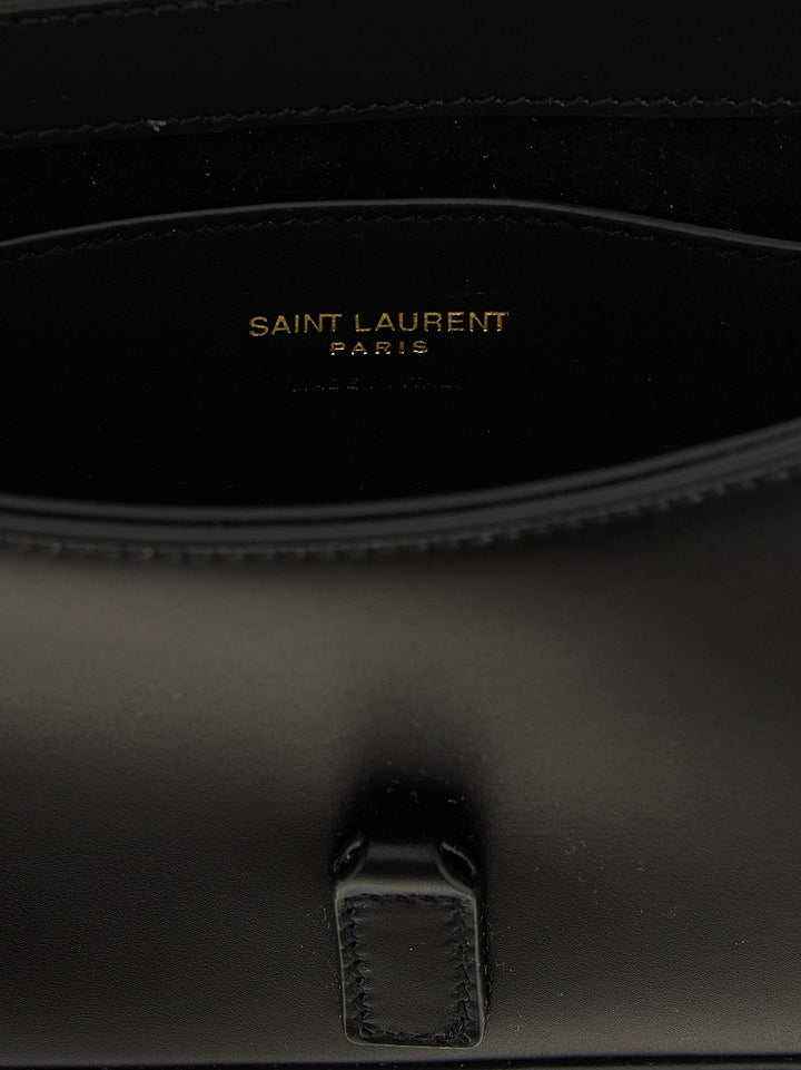Saint Laurent Hobo Le 5 À 7 Hand Bags - Black | 92e95fee69e21e8ca266dabb902859543b456e42