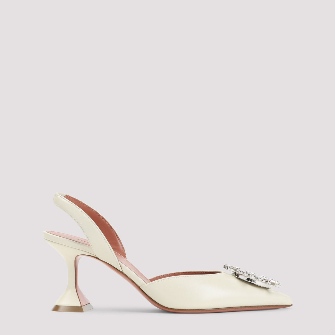 Amina Muaddi Pumps - Nude & Neutrals | 8123103f0b813d69082dcc7be04ae98e4d3d83f6