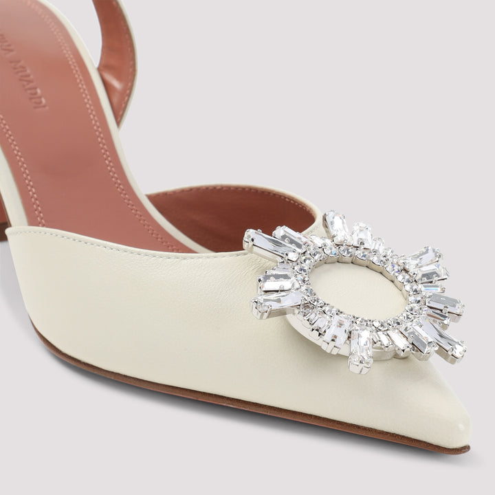 Amina Muaddi Pumps - Nude & Neutrals | 1e551b471ea04b9098761f66e309697b5d9a1121