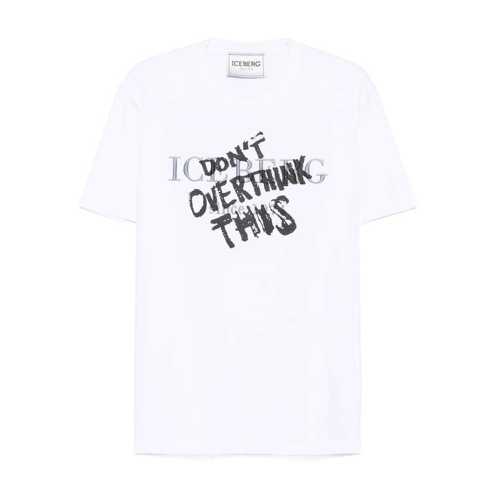 Iceberg T Shirts - White | 5b9381ba300c436315007682c771b8cb70ce783c