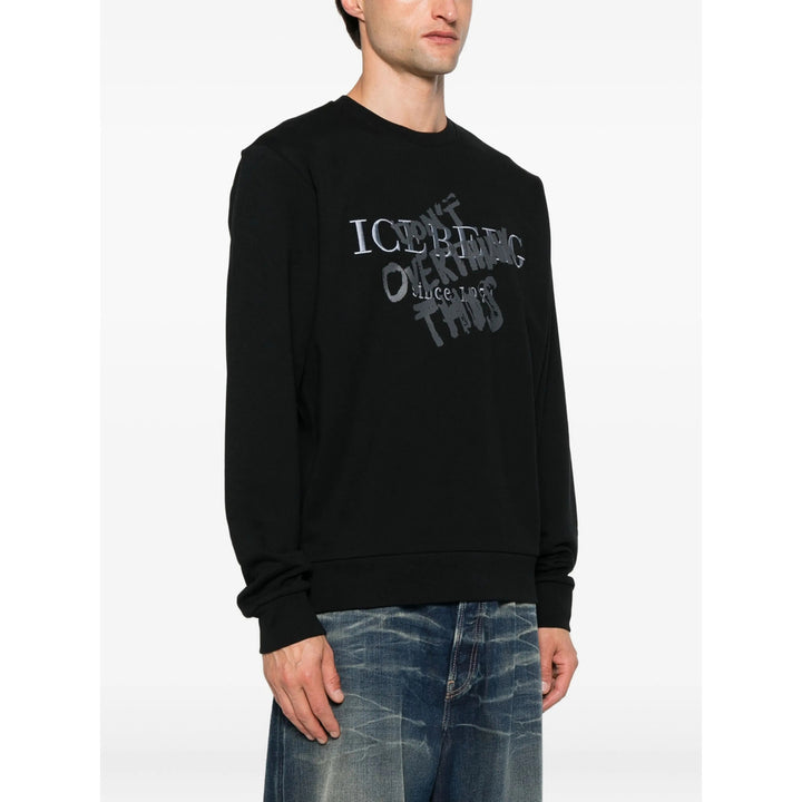 Iceberg Sweatshirts - Black | ef5119eb496702a020db52a9c4451b427924d929