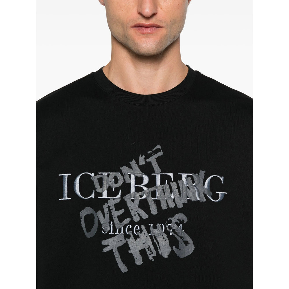 Iceberg Sweatshirts - Black | d4057b63ad1d0f08604a1636fcff81b913b9a9c0