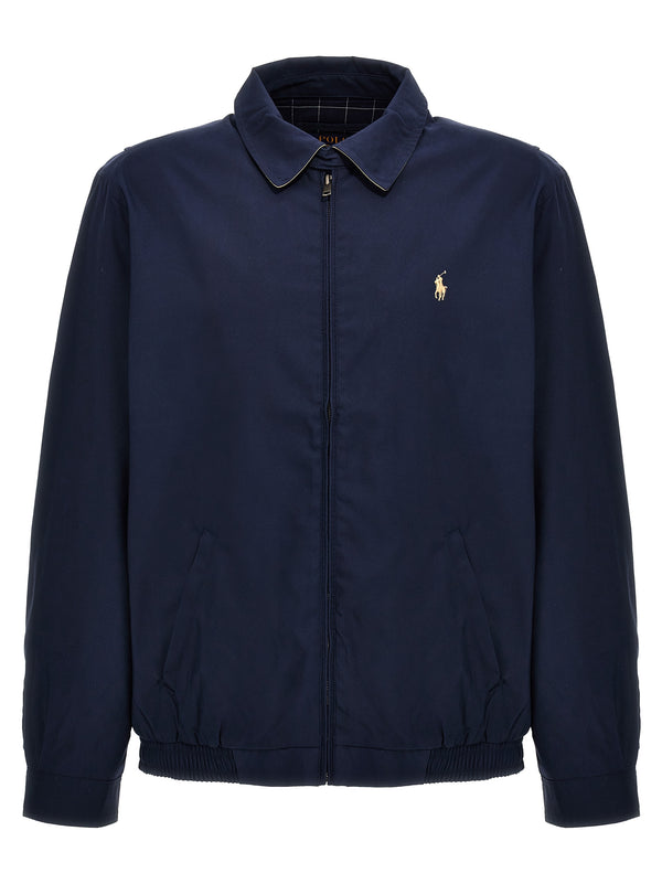Logo Jacket Piumini, Parka, Giacche Casual Blue