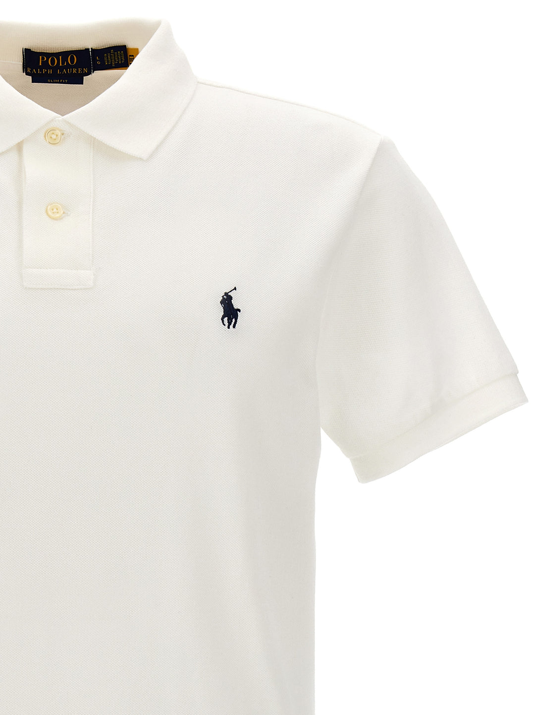 Polo Ralph Lauren Logo Polo - White | 7d88b9208c808e01aceb13ad9cfc249eed182a7c