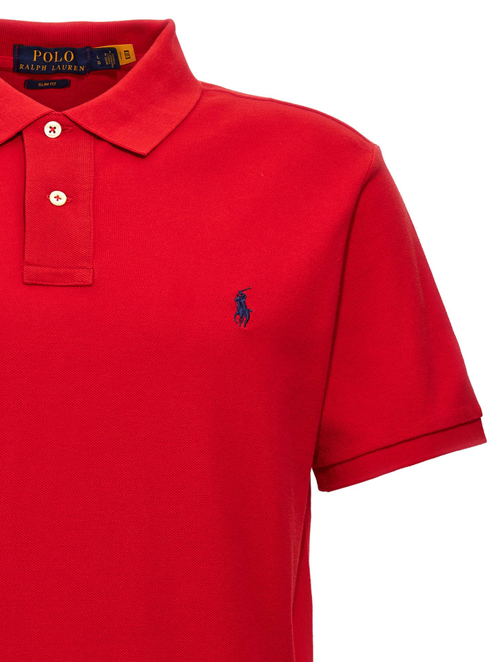 Polo Ralph Lauren Logo Polo - Red | 11d27bd5438acb027c7d1d3b235d7bd91d9f98b9
