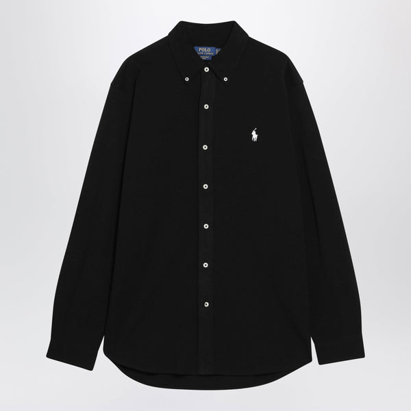 Black Featherweight Mesh Shirt