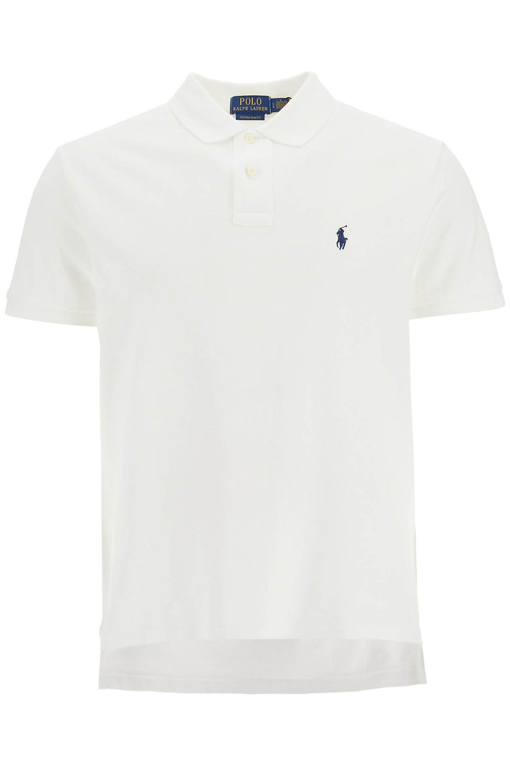 Polo Shirt With Logo Embroidery