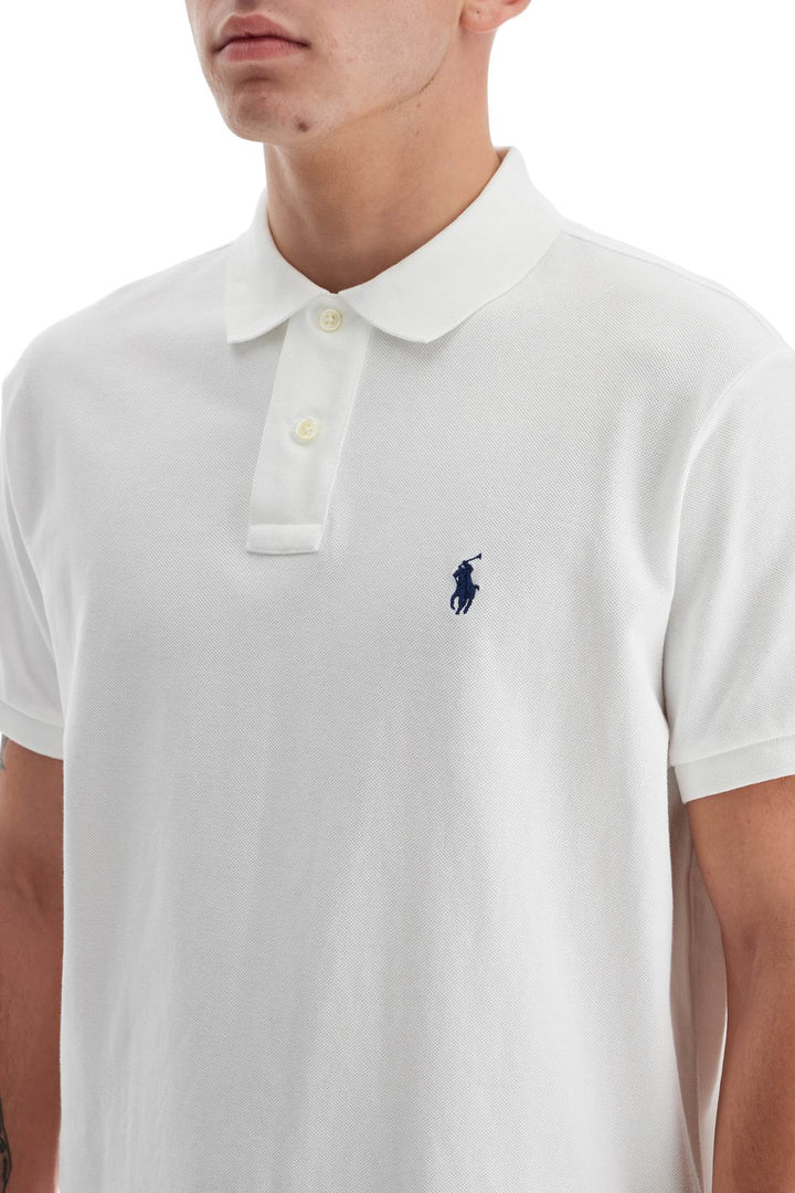 Polo Shirt With Logo Embroidery