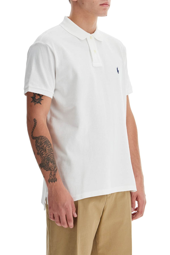 Polo Shirt With Logo Embroidery