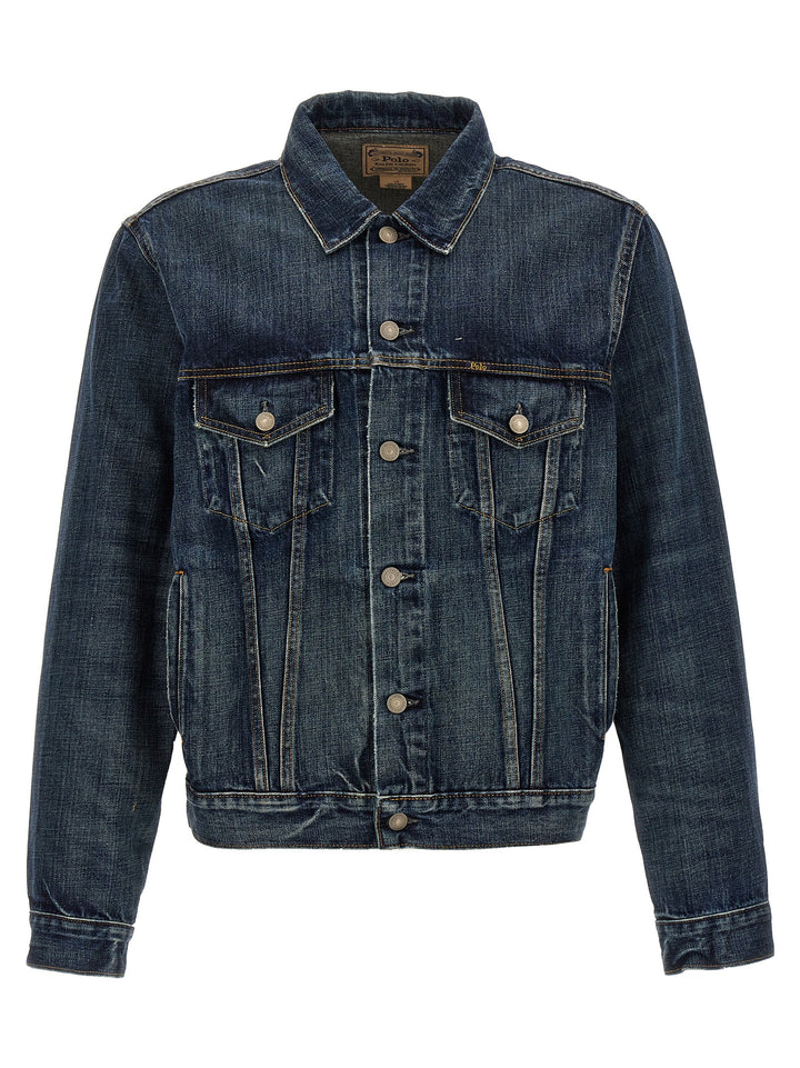 Denim Jacket Casual Jackets, Parka Blue