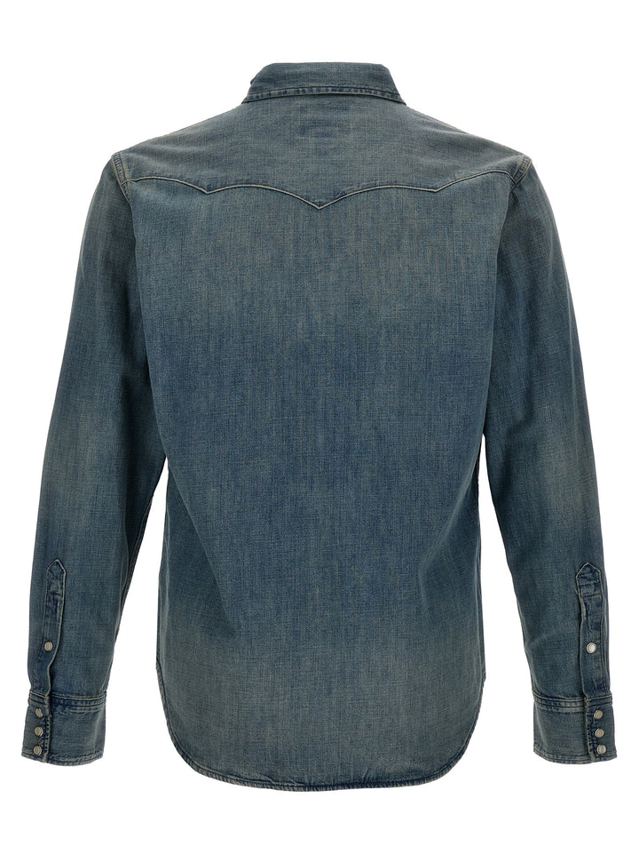 Polo Ralph Lauren Texana Shirt and Blouse - Light Blue | bea4de94058ca4058b0bb399d4ef8a9c24c0208e