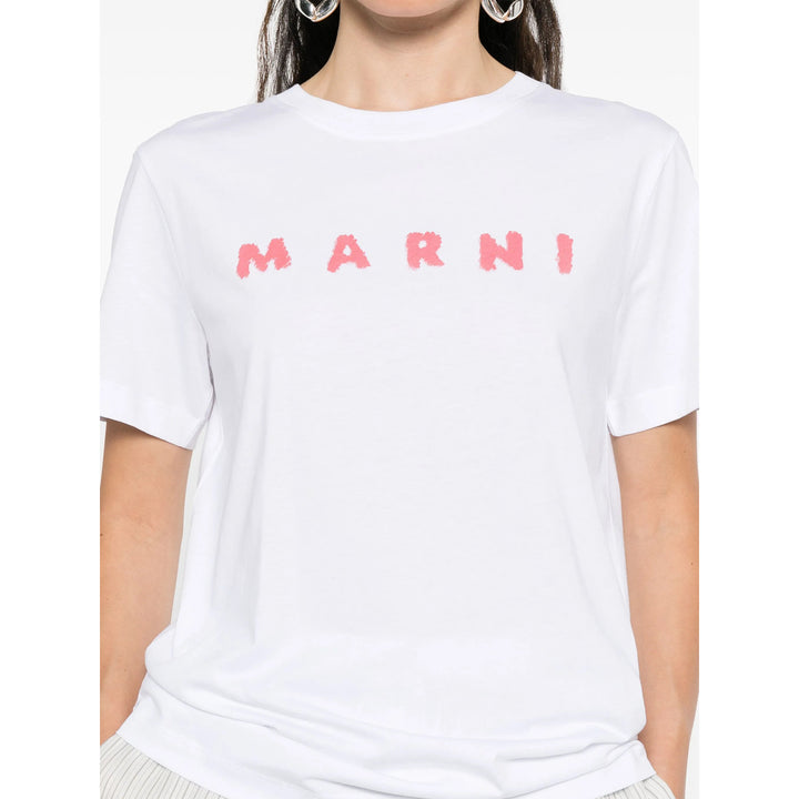 Marni T Shirts - White, Red | f5f61c0684126bd3ed63656b885c2353bb686a80