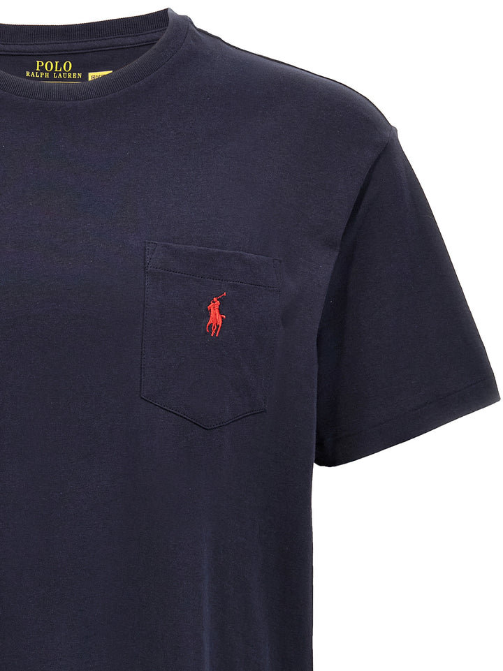 Polo Ralph Lauren Pocket T-shirt - Blue | 7842592445f1bfc70a1d395a9e245febc5902f7e