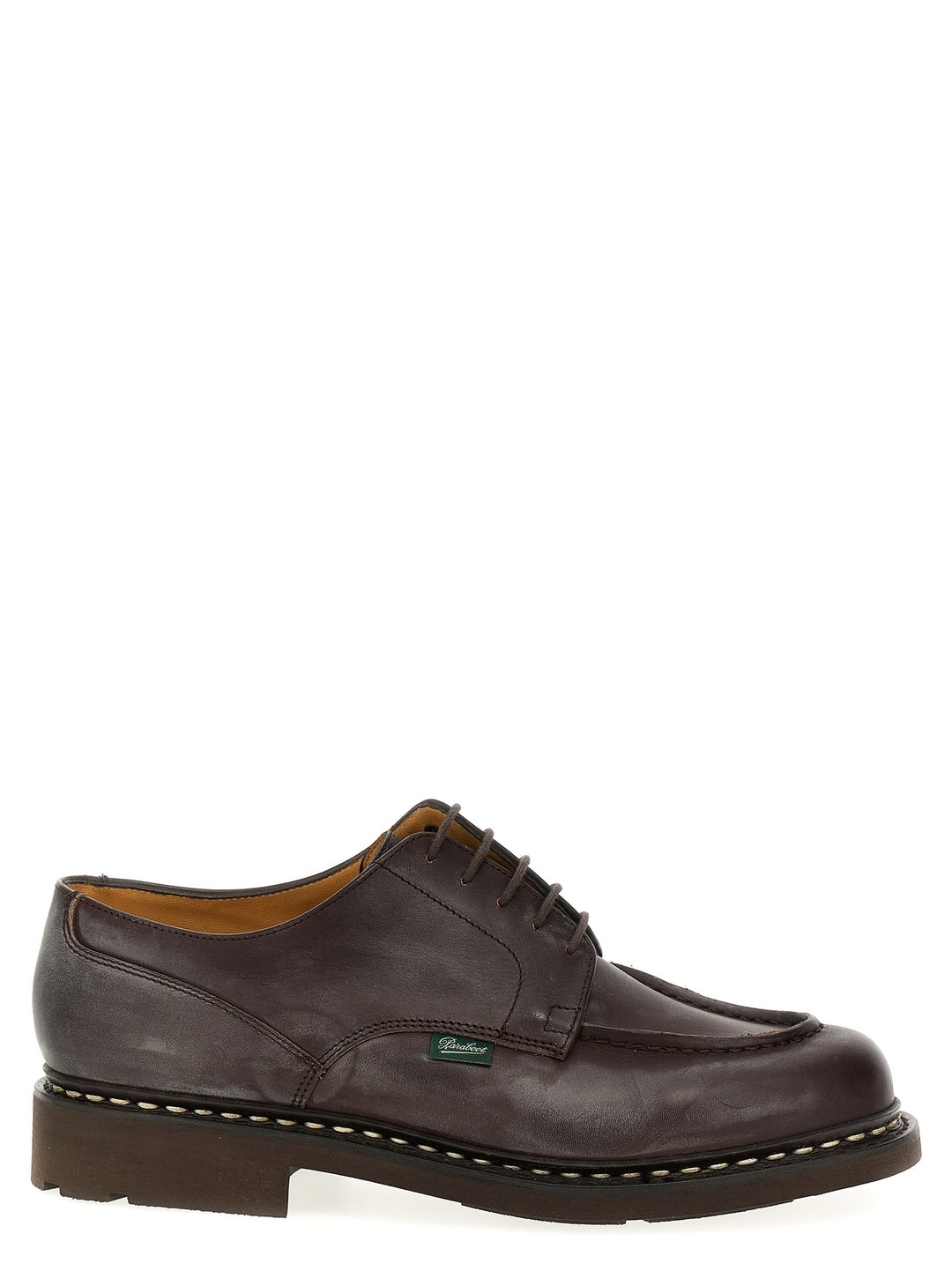 Chamboard Lace Up Shoes Brown