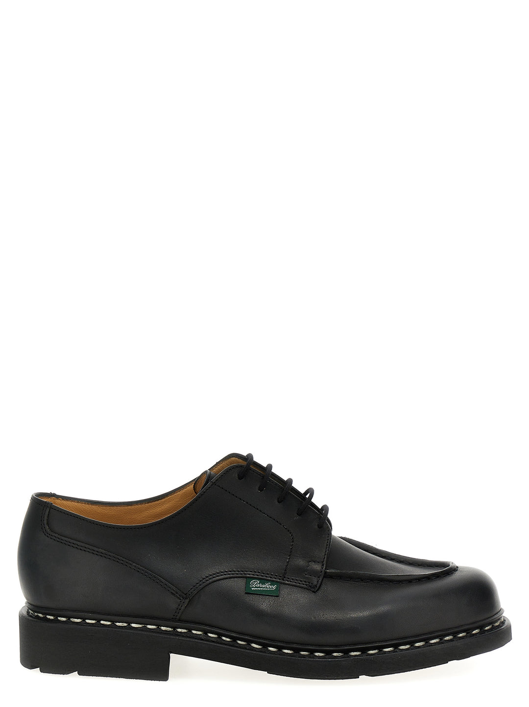 Chamboard Lace Up Shoes Black