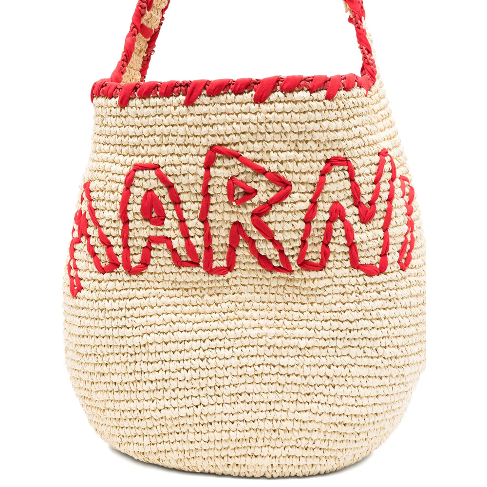 Marni Bags - Neutral, Red | e8c183de59f947e98a9413dcf182d0deac71f960