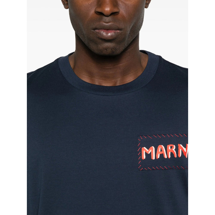 Marni T Shirts - Blue | 2addb398b8dd26e98a7e8cacf821cdb55261dd36