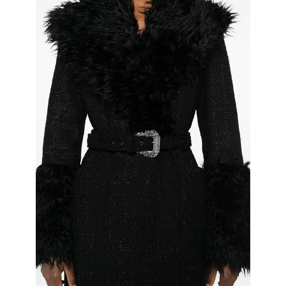 Versace Jeans Couture Coats - Black | 5806de300e533f978f2dcfa048512af601d0b9d8