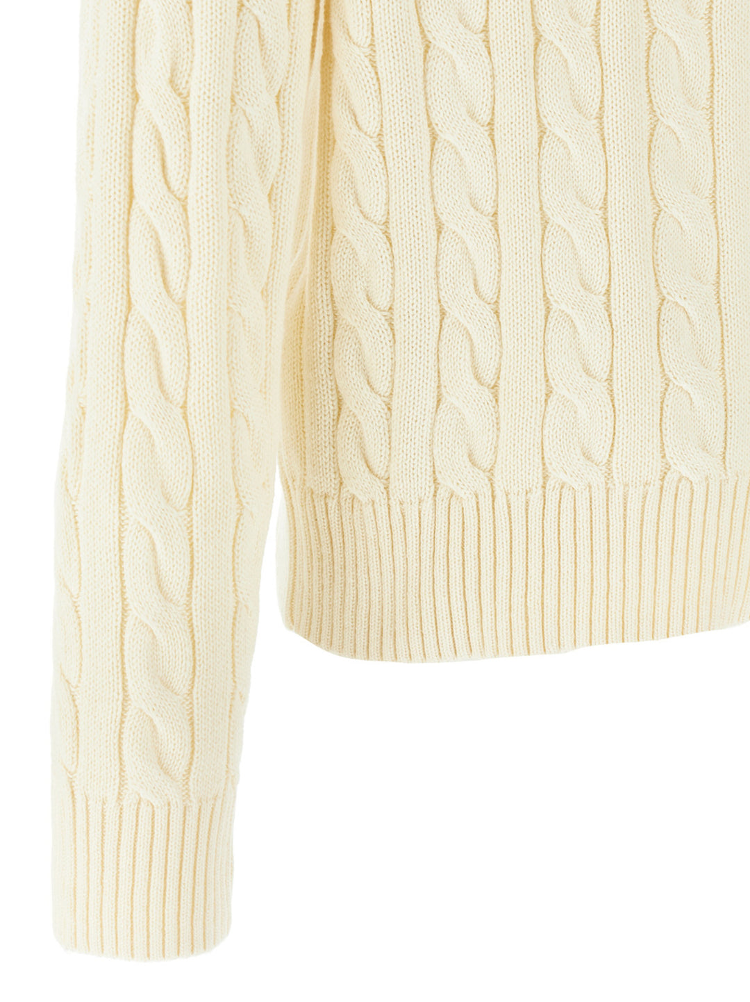 Braided Sweater Sweater, Cardigans Beige