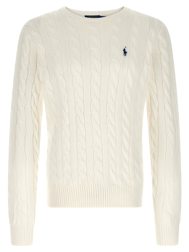 Polo Ralph Lauren Driver Sweaters and Cardigans - White | 1a205843a2ce56adfab3efefc92fb3dbec71f082