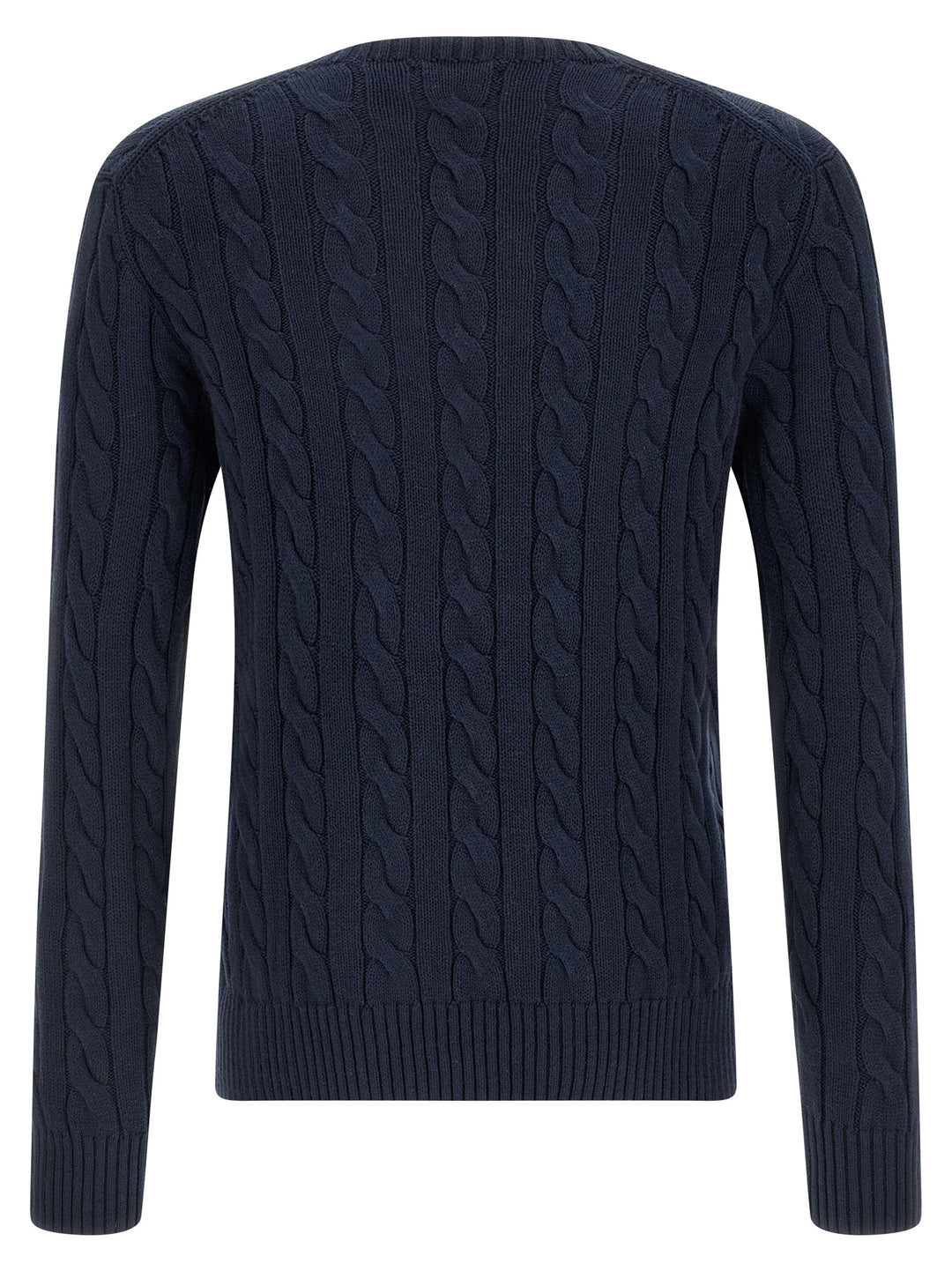Polo Ralph Lauren Cotton Braided Sweater Sweaters and Cardigans - Blue | 7a2a44c0c6f13dddf30f4e1d14ff61149914eec7