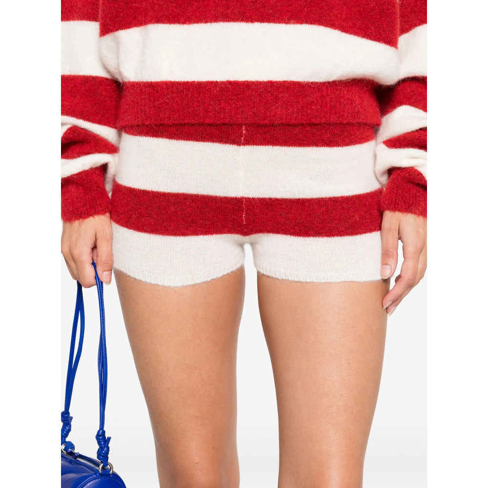 Fiorucci Shorts - Red, White | 7933d3a28e2dea28f3c9f7e586eb577b8e7b2fbb