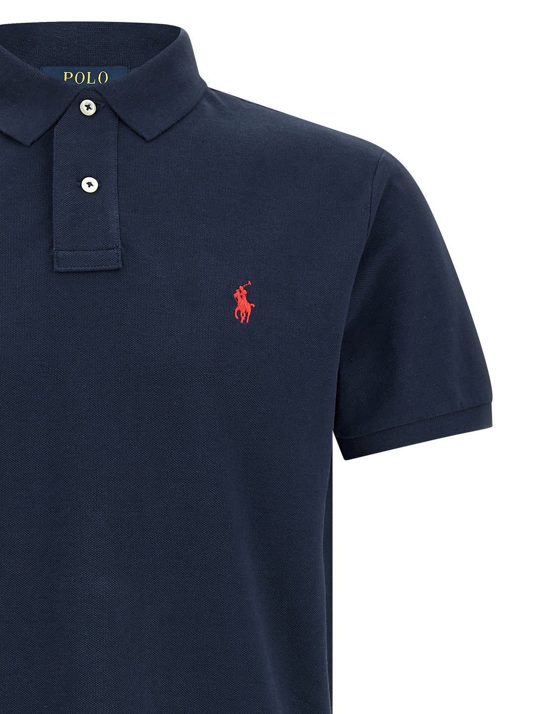 Polo Ralph Lauren Logo Embroidery  Shirt Polo - Blue | a64fc7623da7c416f854868e3276e36e6d323c1f