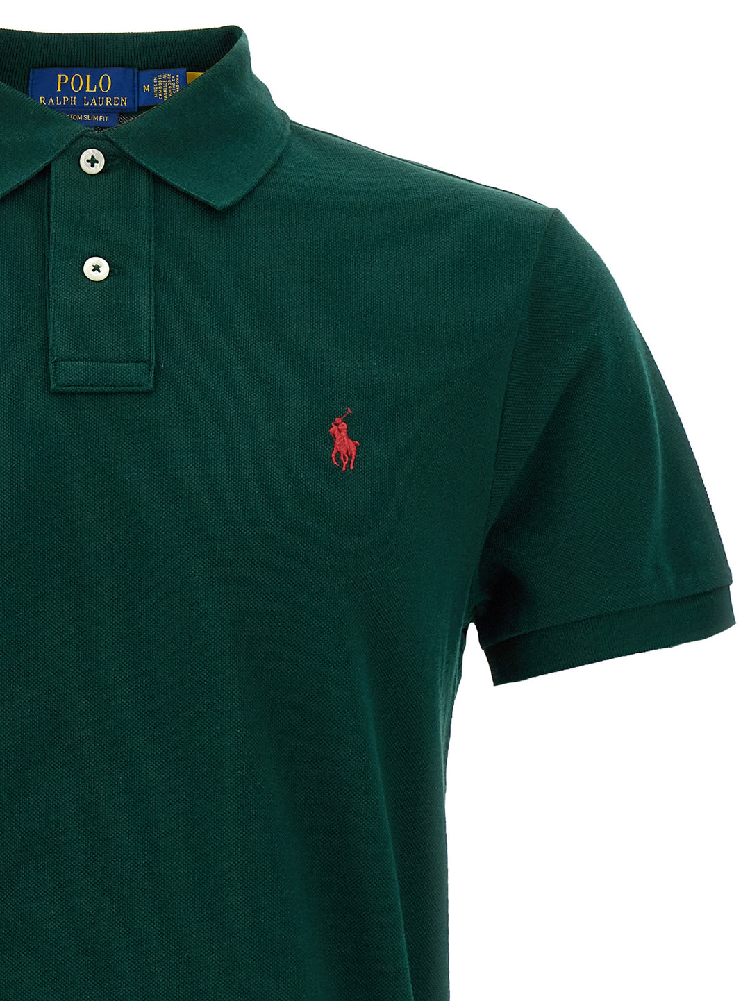 Polo Ralph Lauren Logo  Shirt Polo - Green | 908f3a72c36f3608284b3da03e847e566222939a