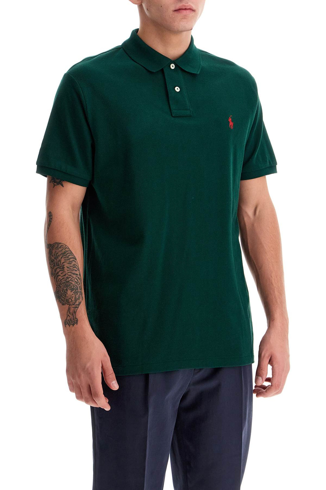 Polo Manica Corta Custom Slim Fit